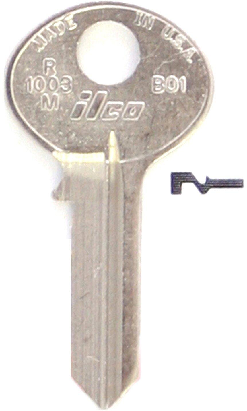 Kaba Ilco Gold Mailbox Key (Box of 50) 