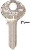 Kaba Ilco Gold Mailbox Key (Box of 50) 