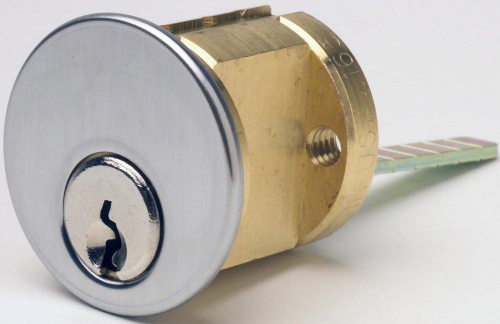 Kaba Ilco Satin Chrome Rim Cylinder 