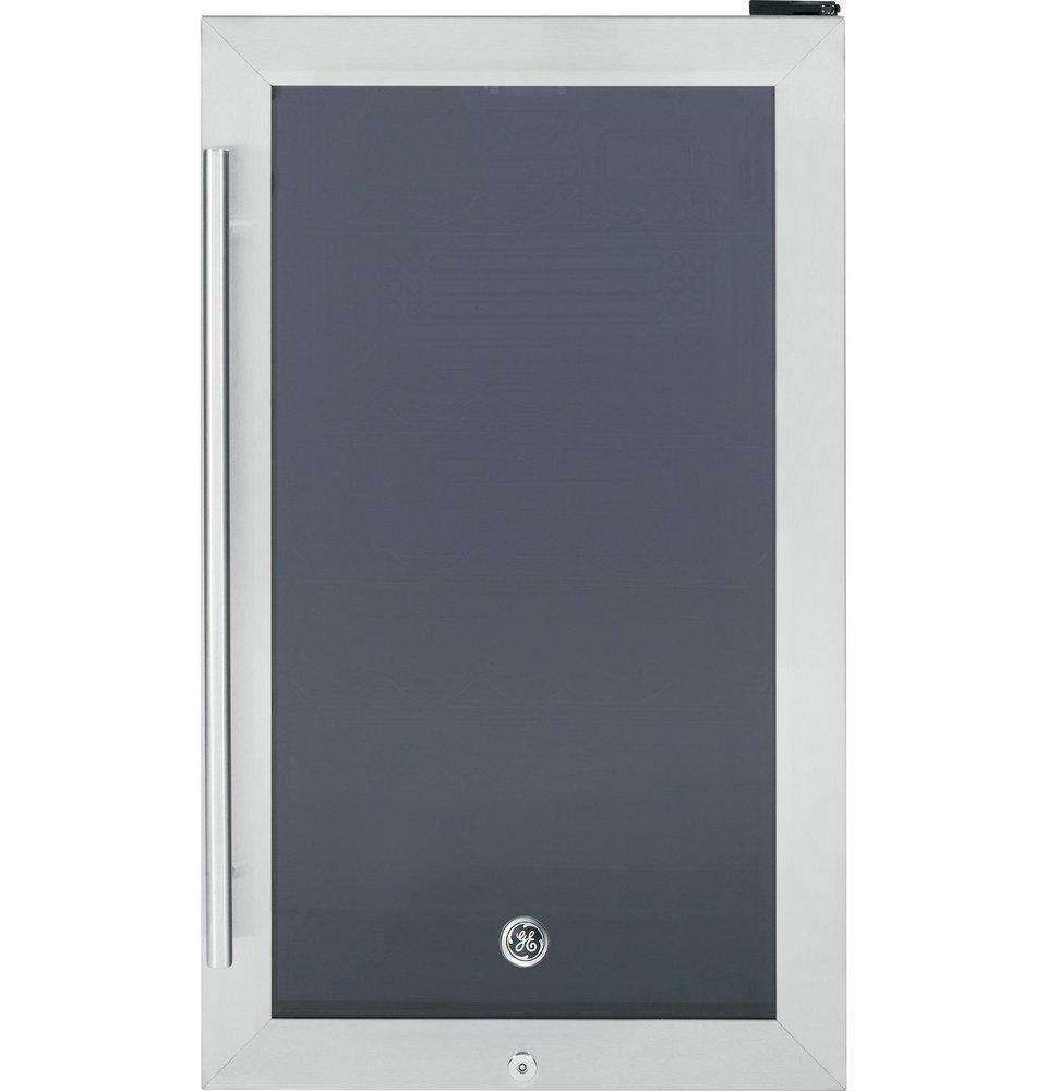 GE&reg; Stainless Steel 18-7/8 in. 4.1 cu. ft. Wine Cooler 