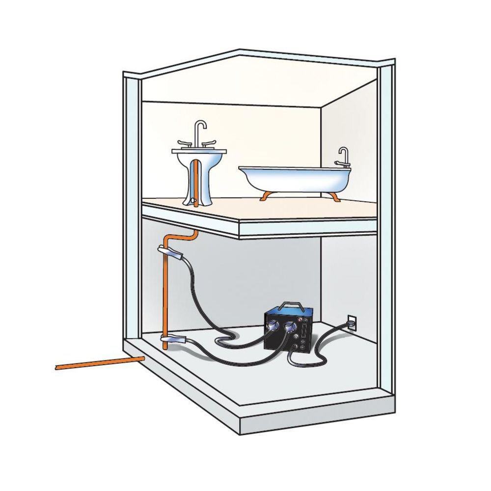 General Pipe Cleaners Black Hot Shot Pipe Thawing Machine 