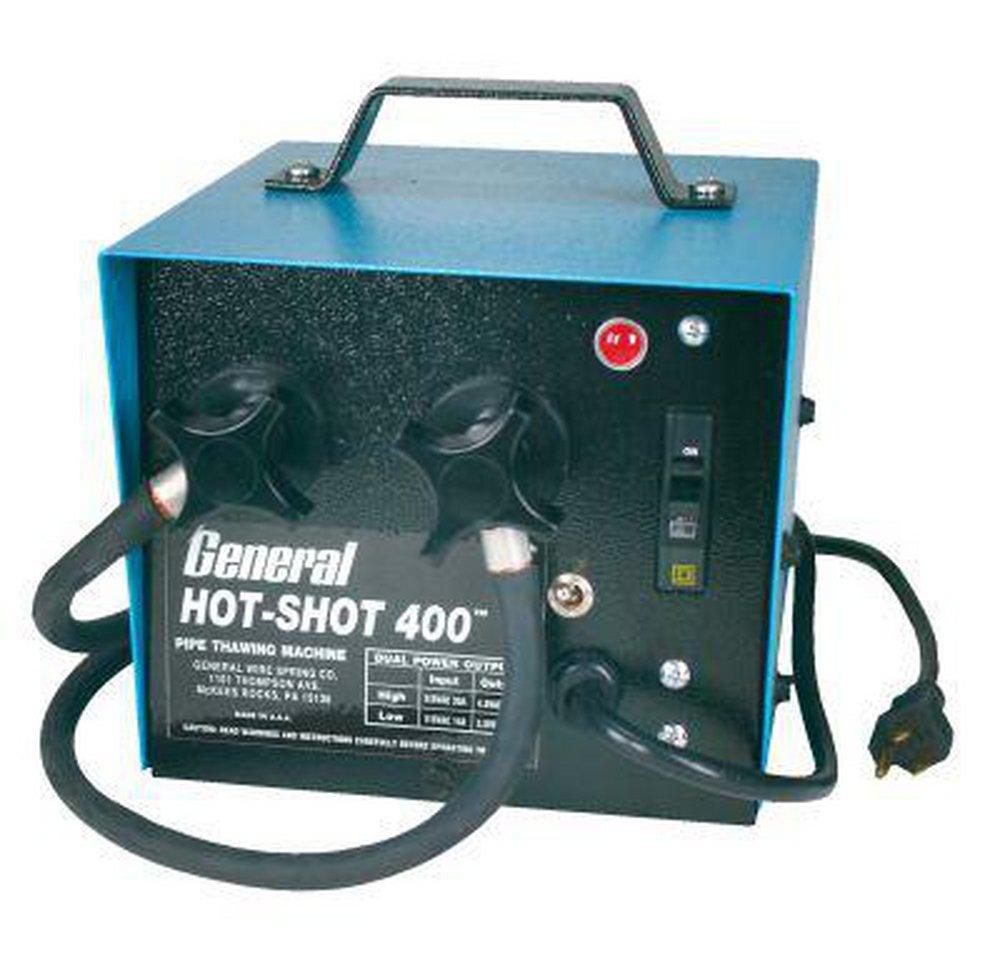 General Pipe Cleaners Black Hot Shot Pipe Thawing Machine 
