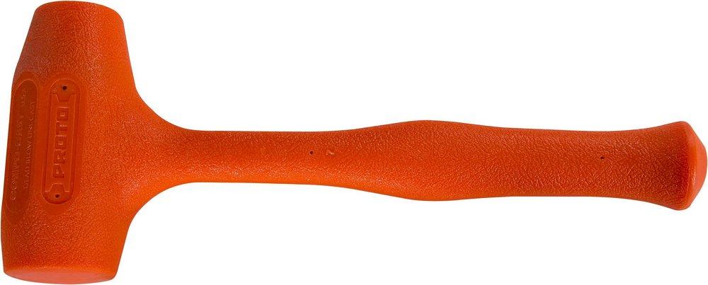 Stanley-Proto Orange Urethane 10-2/5 in. Dead Blow Hammer 