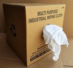 Sweat Rag Box in White