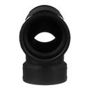 Black ABS DWV Double 90&deg; Elbow 