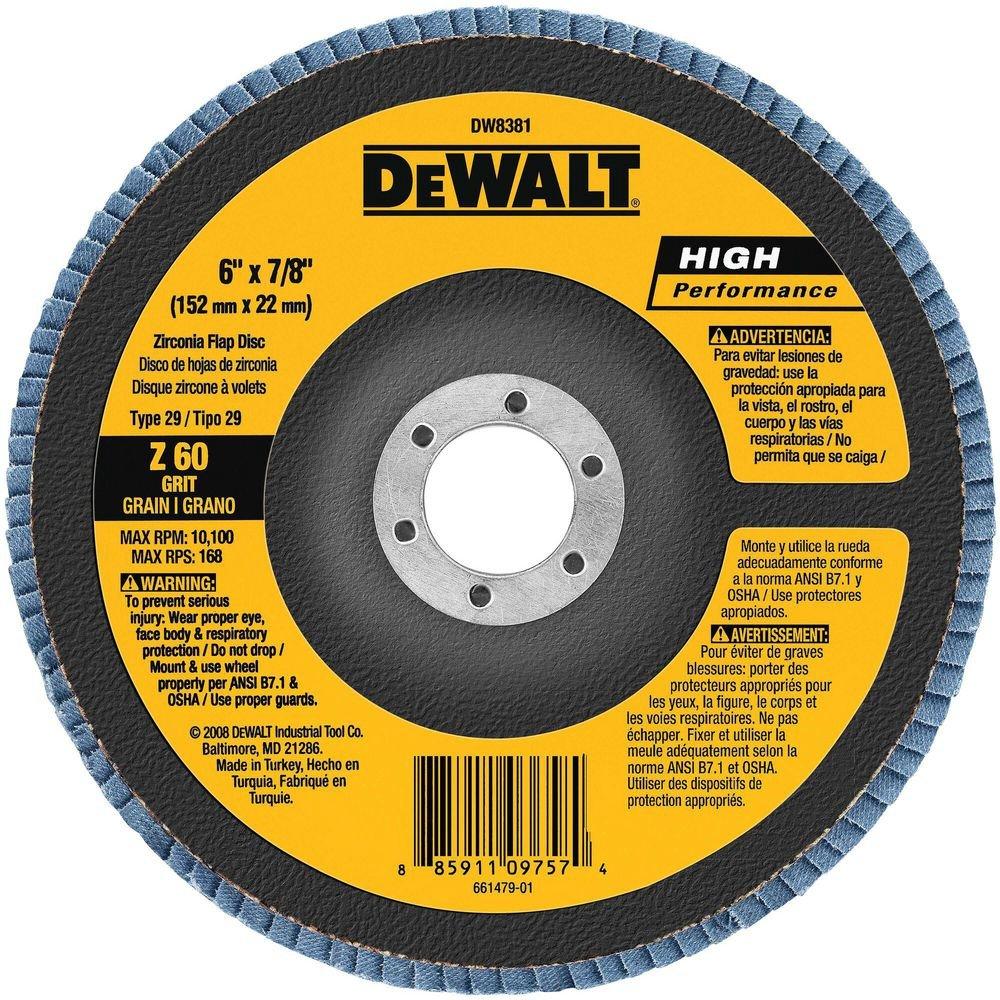 6  X 7/8  Z60 Type 29 Hp Flap Disc 