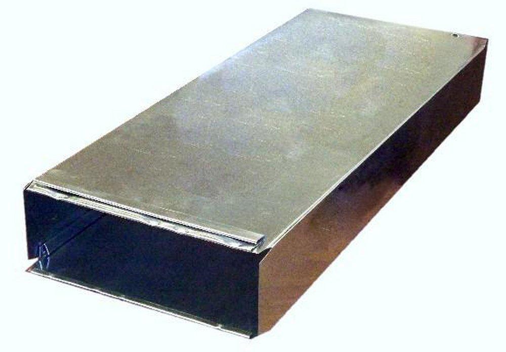 Snappy ADP 12 in. x 2 ft. Galvanized Steel Duct Wall Stack 