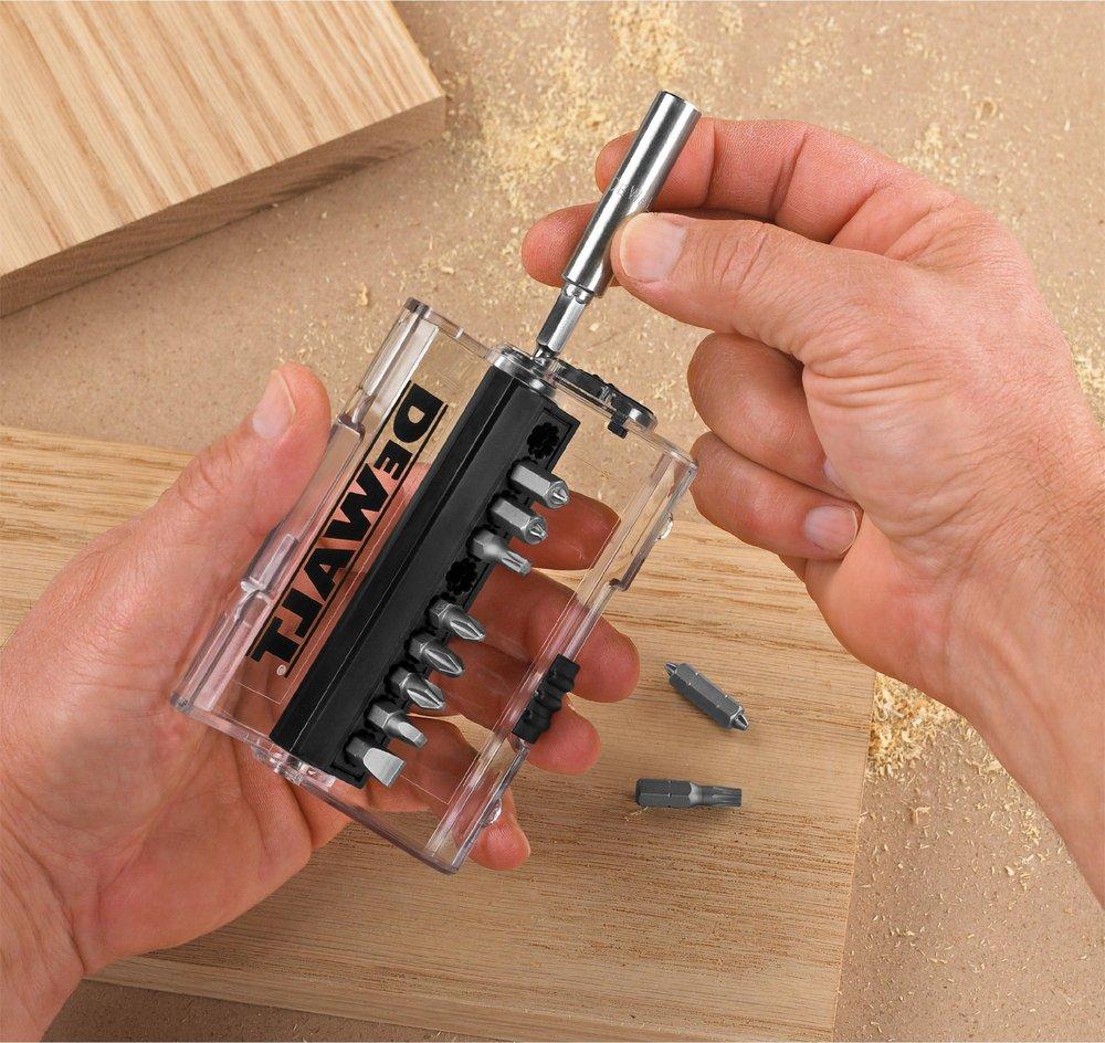 DEWALT Silver Magnetic Bit Holder 