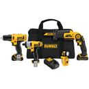 DEWALT Yellow/Black Cordless Reciprocating Saw 4 Tool Kit 