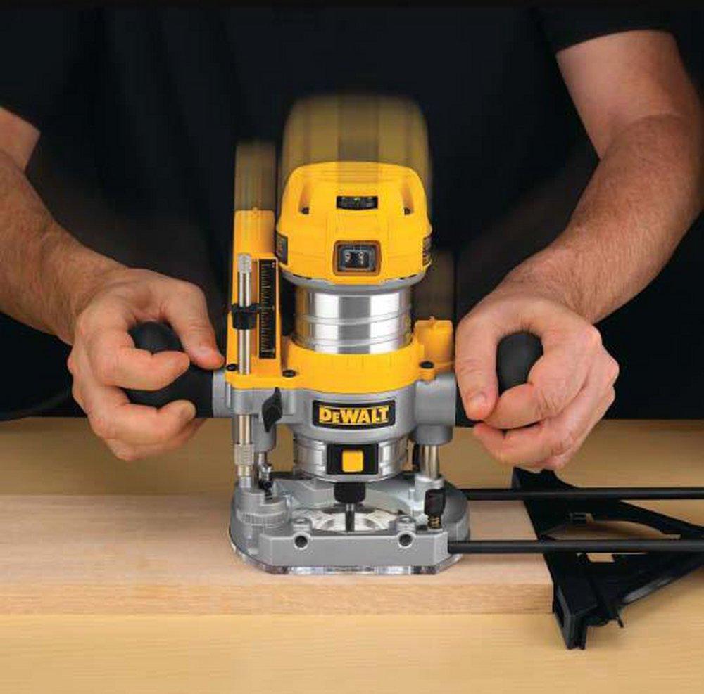 DEWALT Black Corded 7 Amp Variable Speed Router 