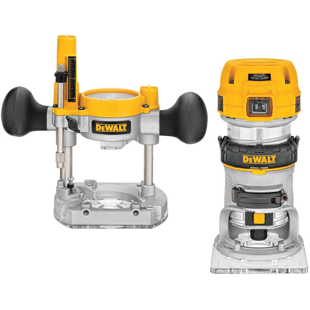 DEWALT Black/Silver/Yellow Corded 7 Amp Variable Speed Router 