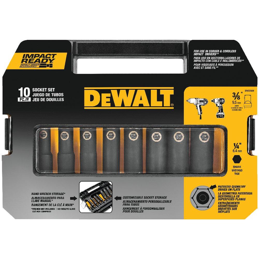DEWALT 3/8 in. Driver Socket Set 