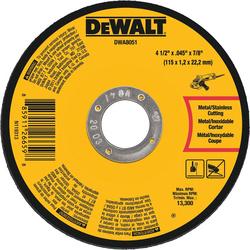 4-1/2 in. Metal Cutting Wheel