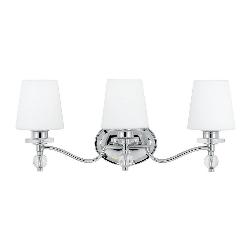 Quoizel Polished Chrome 23 in. 3-Light Bath Light 