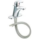 Single Handle Centerset Bathroom Sink Faucet in Polished Chrome