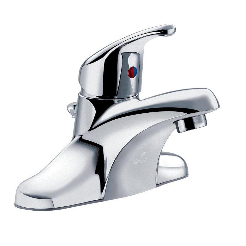 Cleveland Faucet Group Polished Chrome Single Handle Centerset Bathroom Sink Faucet 