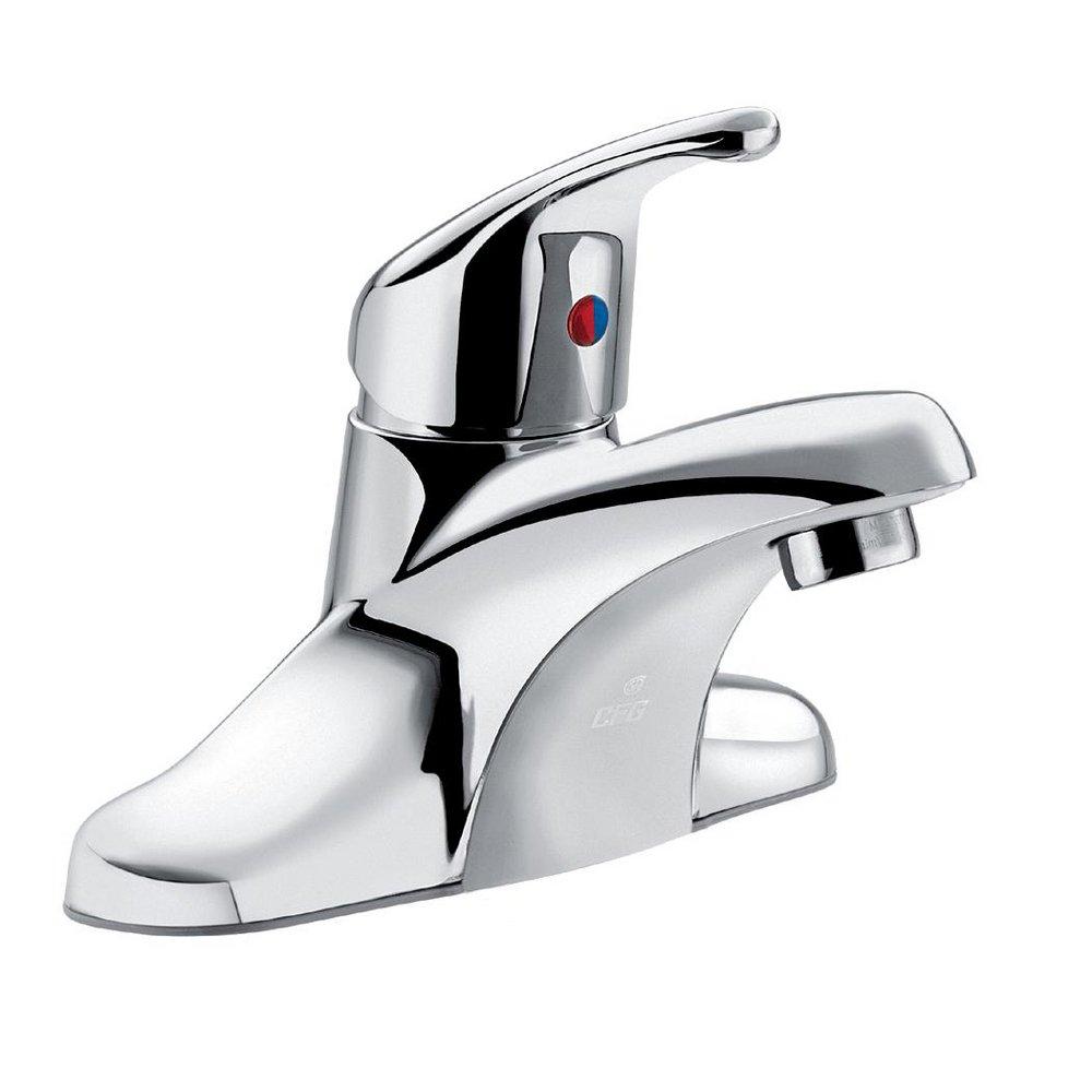 Cleveland Faucet Group Polished Chrome Single Handle Centerset Bathroom Sink Faucet 