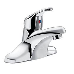 Single Handle Centerset Bathroom Sink Faucet in Polished Chrome