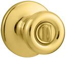 Kwikset Polished Brass 6-Way Latch Privacy Door Knob 