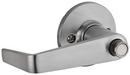 Entry Door Lock in Brushed Chrome