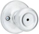 6-Way Latch Privacy Door Knob in Satin Chrome