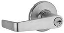 Kwikset Satin Chrome 2-1/4 in. Entry Lever 