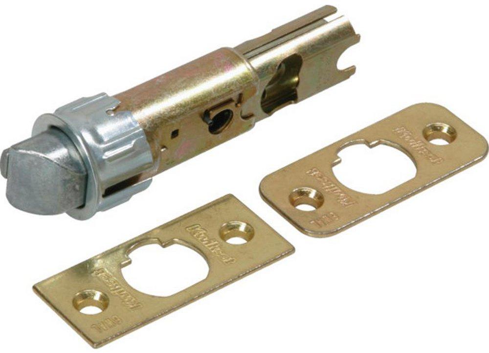 Kwikset Polished Brass 6-Way Adjustable Deadlatch 