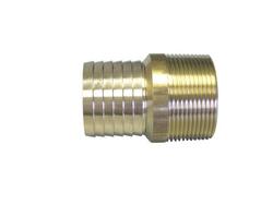 1-1/2 in. Insert x MIP Yellow Brass Adapter