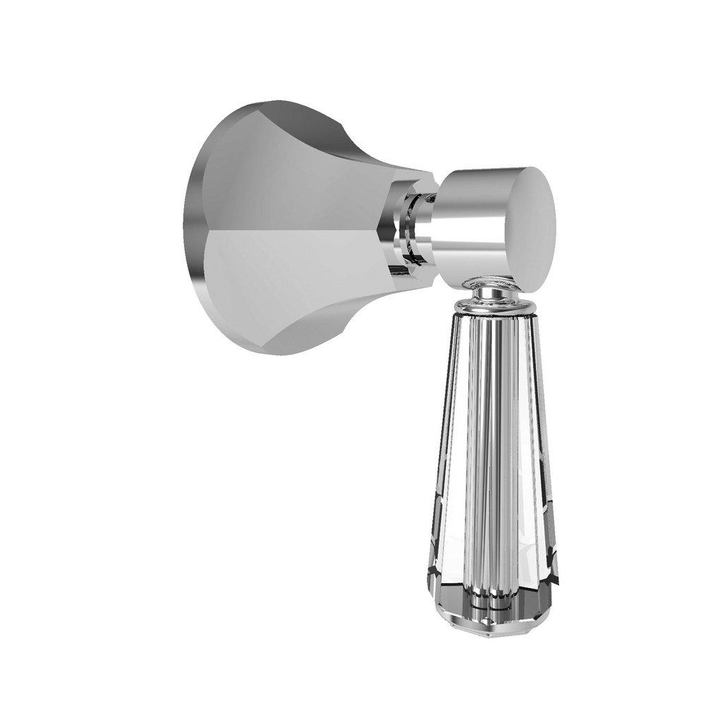 Newport Brass Polished Chrome 4 in. Brass Handle 