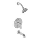 Single Handle Multi Bathtub & Shower Faucet in Polished Chrome Trim Only