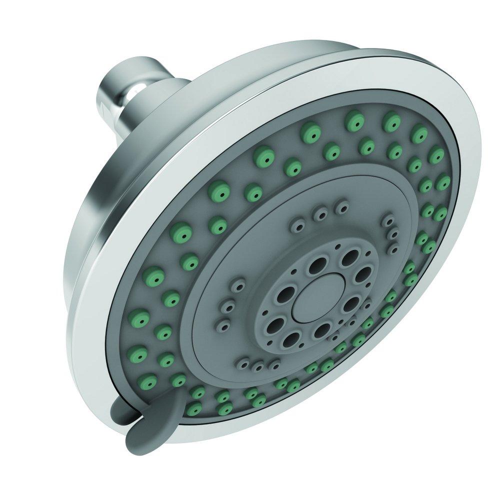 Newport Brass Polished Chrome Multi Function Spray, Rain and Massage Showerhead 
