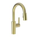 Newport Brass Forever Brass - PVD Single Handle Lever Bar Faucet 