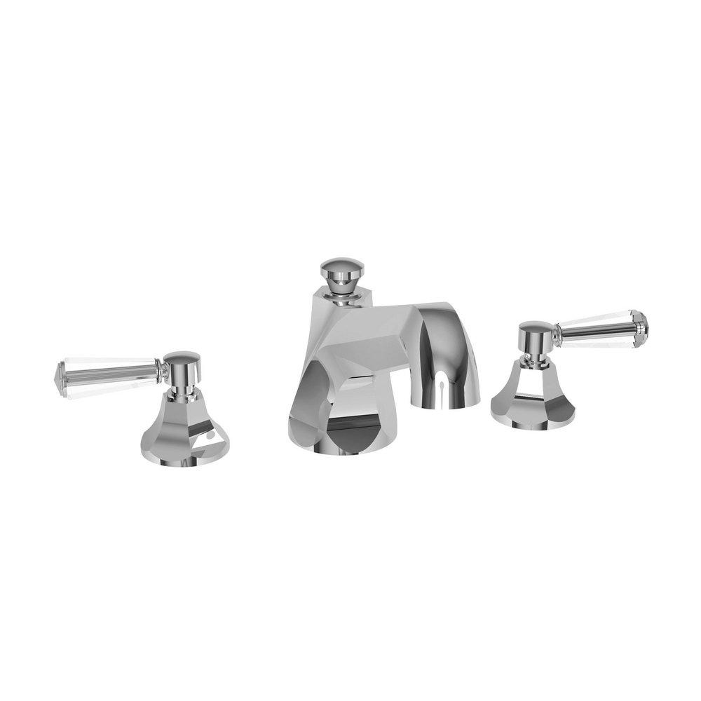 Newport Brass Polished Chrome Two Handle Roman Tub Faucet 