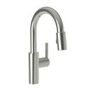 Newport Brass Polished Nickel - Natural Single Handle Lever Bar Faucet 