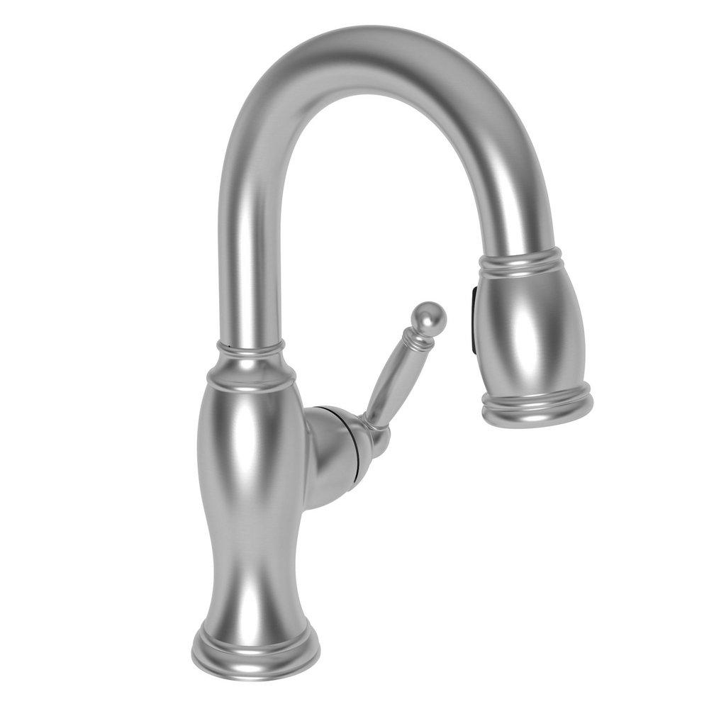 Newport Brass Stainless Steel - PVD Bar or Prep Faucet with Single Lever Handle 