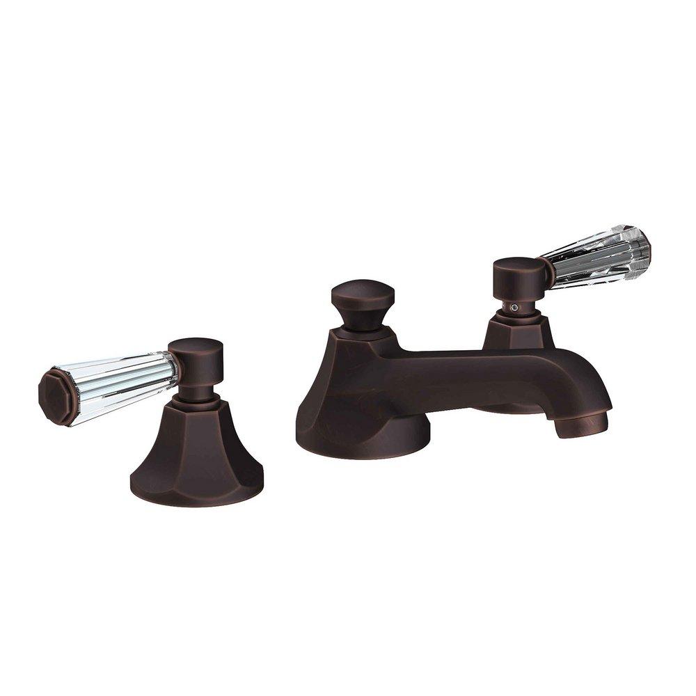 Newport Brass Venetian Bronze Two Handle Widespread Bathroom Sink Faucet Lever Handle 