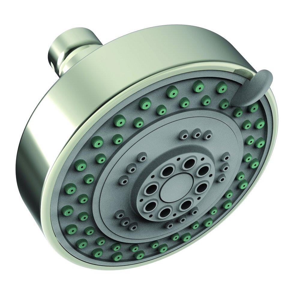Newport Brass Polished Nickel - Natural Multi Function Rain, Spray and Massage Showerhead 