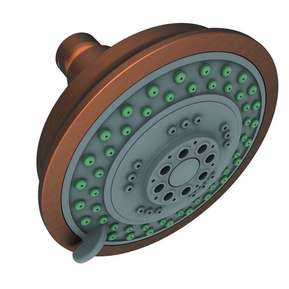 Newport Brass Antique Copper Multi Spray,Rain and Massage Showerhead 