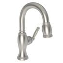 Single Handle Pull Down Bar Faucet in Satin Nickel - PVD