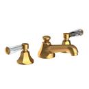 Newport Brass Satin Bronze - PVD Two Handle Widespread Bathroom Sink Faucet Lever Handle 