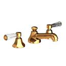 Newport Brass Polished Gold - PVD Two Handle Widespread Bathroom Sink Faucet Lever Handle 