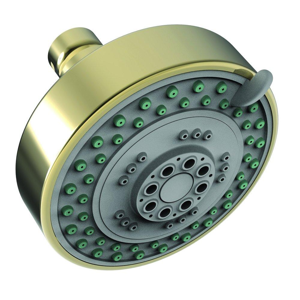 Newport Brass French Gold - PVD Multi Rain,Spray and Massage Showerhead 