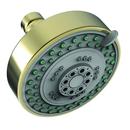 Multi Rain,Spray and Massage Showerhead in French Gold - PVD