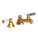 Newport Brass Satin Gold - PVD Two Handle Widespread Bathroom Sink Faucet Lever Handle 