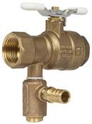 3/4 x 1/2 in. Inlet/Outlet NPT x Sweat Bronze Thermostatic Valve