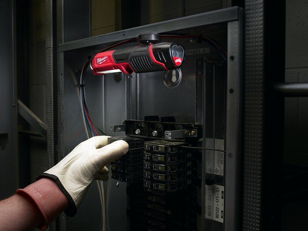 Milwaukee® Black Plastic LED Stick Light 