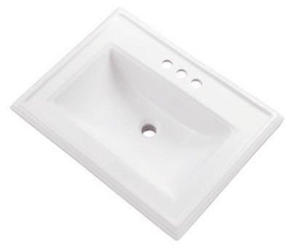 Gerber Plumbing White Drop-in Basin 