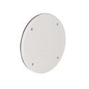 TayMac® White Plastic Round Lamp Holder Cover 
