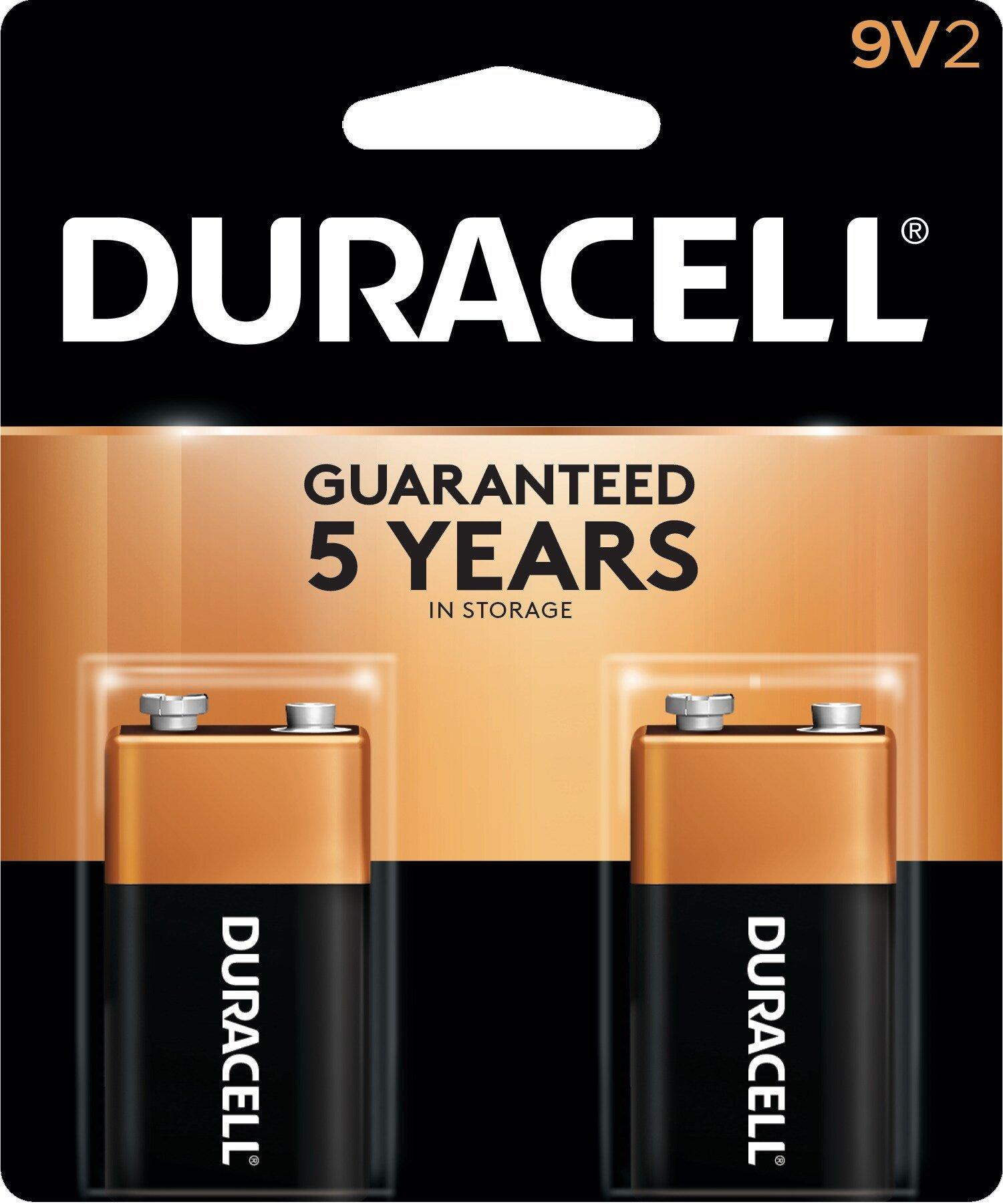 Duracell 9V Alkaline Battery 