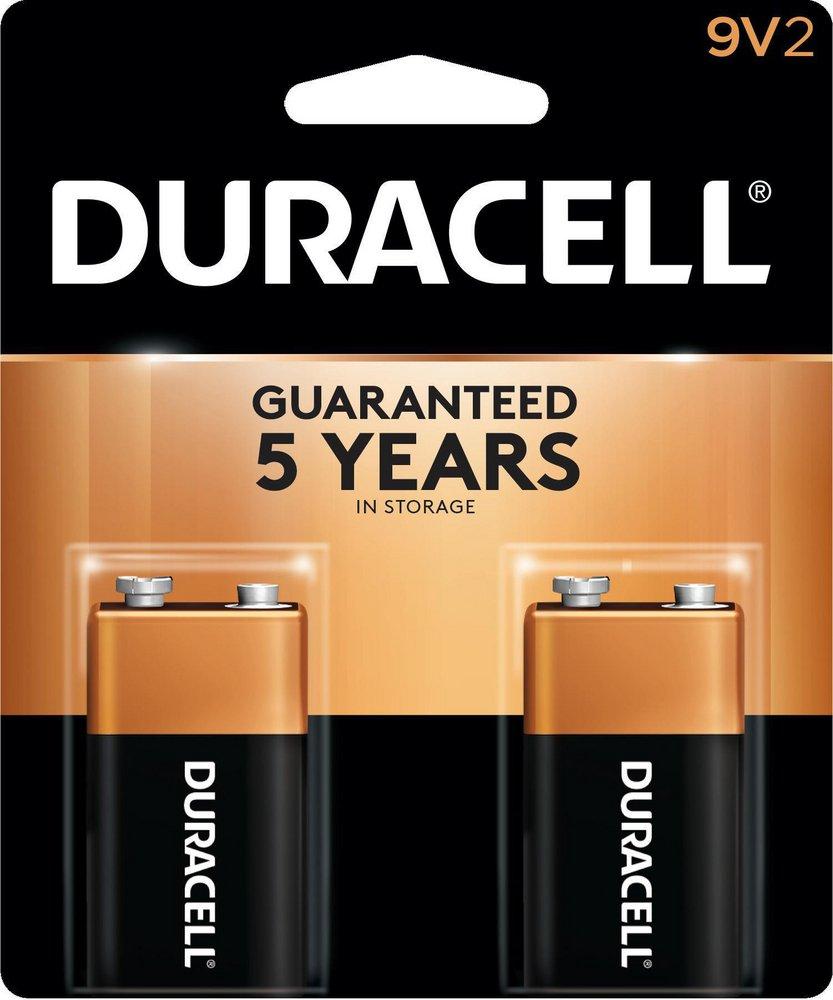 Duracell 9V Alkaline Battery 